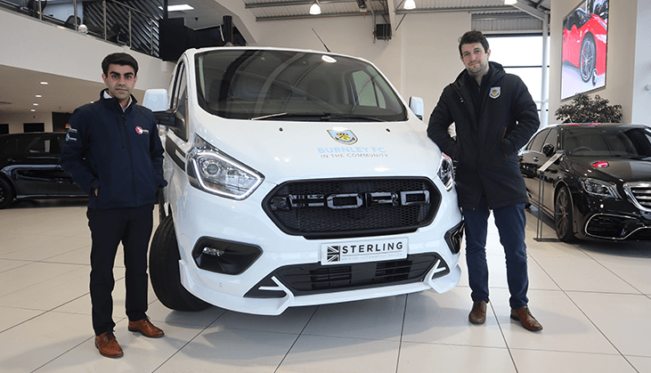 Hippo Motor Group donates van to Burnley in the Community 5