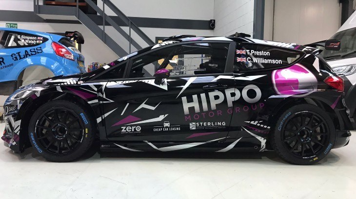  Presentamos el nuevo coche de rally del Team Hippo, el Ford Fiesta R5 Mark II